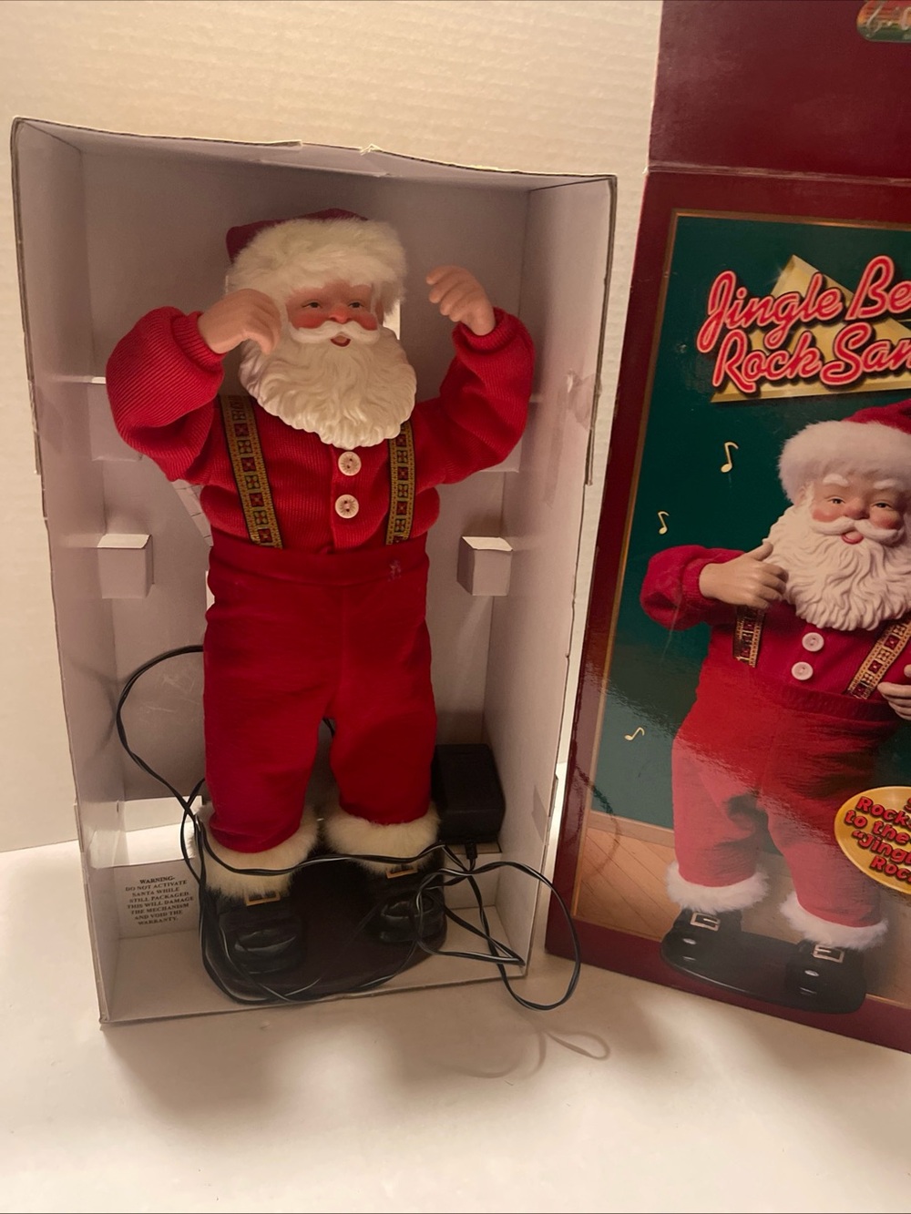 Jingle Bell Rock Animated Santa 1998